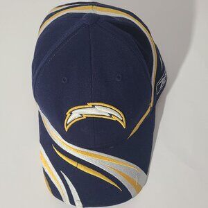 San Diego Chargers Reebok Equipment NFL Emboridered Adult Stretch Hat/Cap
